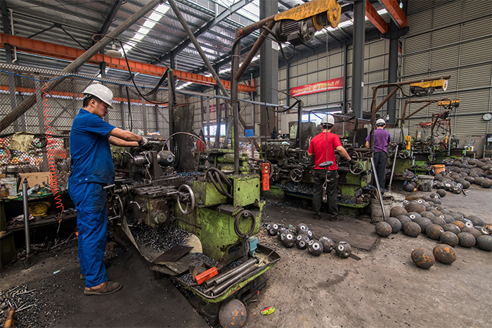 常德网架配件车间